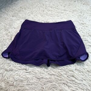 Lululemon Photo Finish Skirt *13.5" Dark Court Purple / Enchanted Iris